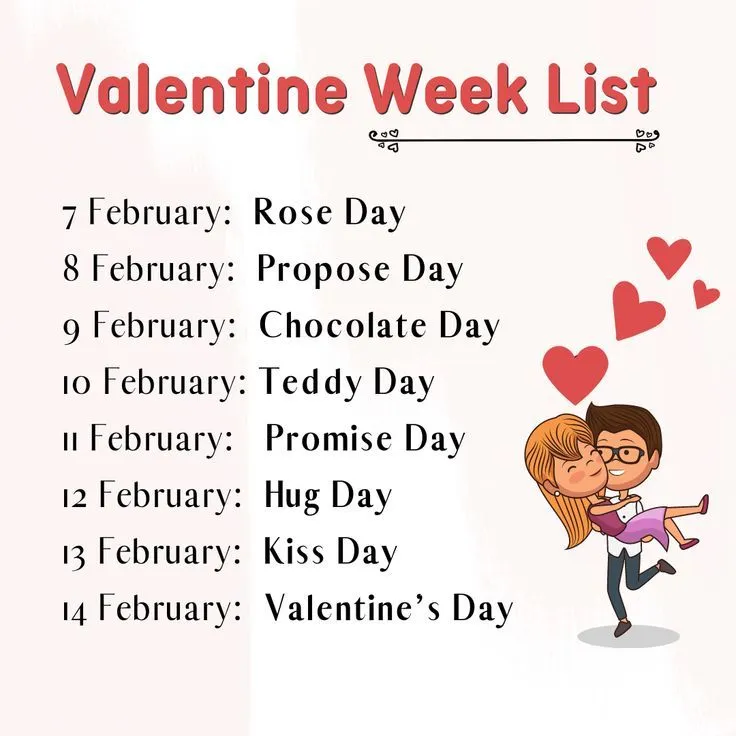 Valentine s week unveiled 7 days of love explained