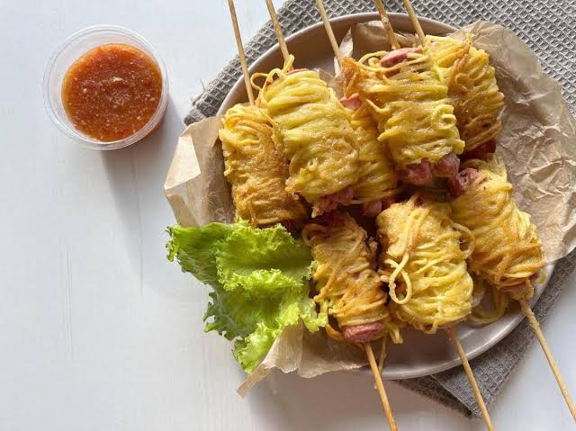Sosis Mie Gulung